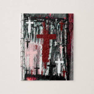 Cross of The Tormented Jigsaw Puzzle