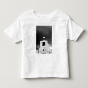 Cross on oldest church, San Miguel, Santa Fe, Toddler T-Shirt