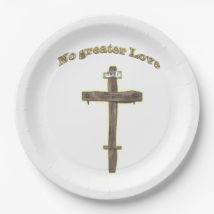 Cross Paper Plate