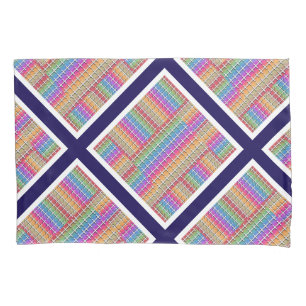 Cross Patchwork Pair  Pillowcase