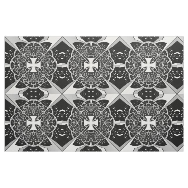 Cross pattée fabric (Yard)