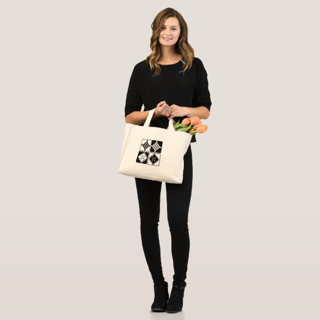 Cross Pendant Set Mini Tote Bag (Front (Model))