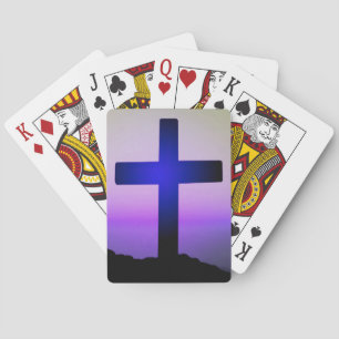 Cross Playing Cards Religious
