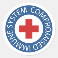 Cross Red Blue Compromised Immune System