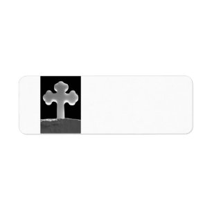 Cross Return Address Label