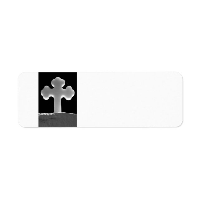 Cross Return Address Label (Front)