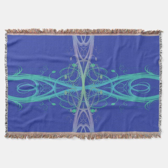 Cross Roads Throw Blanket (Front)