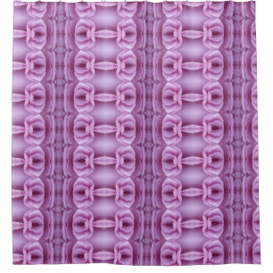 Cross Rose Ikat 4 Shower Curtain