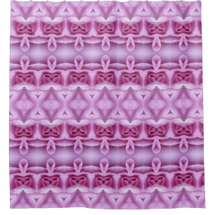 Cross Rose Ikat 5 Shower Curtain