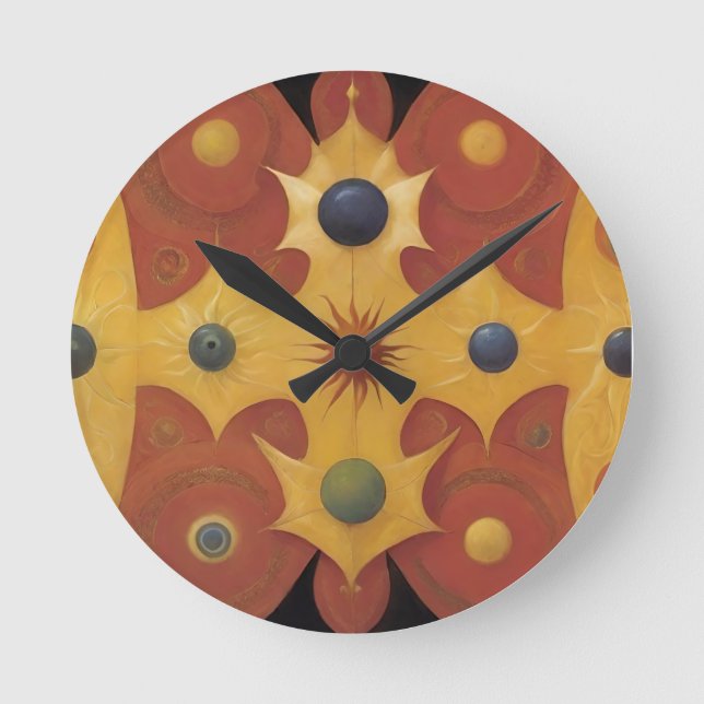 cross round clock (Front)