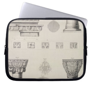 Cross section and architectural details of Kutciuk Laptop Sleeve