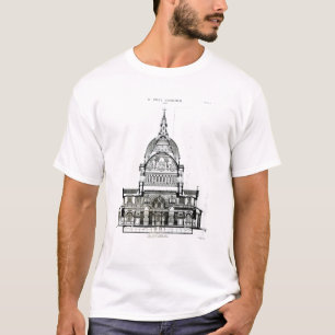 Cross section of St. Paul's Cathedral T-Shirt