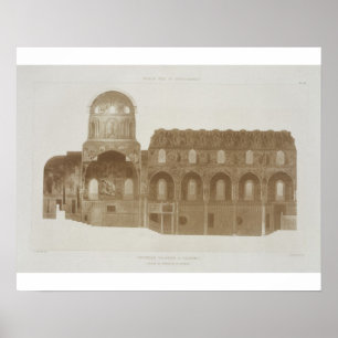 Cross-Section of the Palatine Chapel, Palermo, Sic Poster