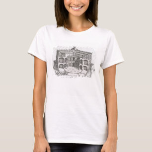 Cross-section of Villa Caprarola, Bagnaia (engravi T-Shirt