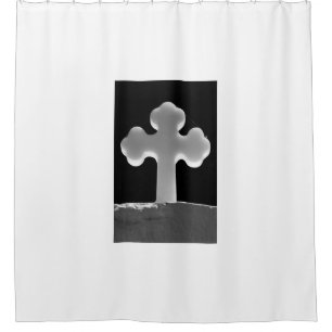 Cross Shower Curtain