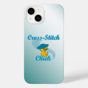 Cross-Stitch Chick #3 Case-Mate iPhone 14 Case