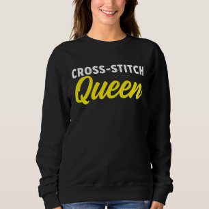 Cross Stitch Cross Stitching Craft Sweatshirt