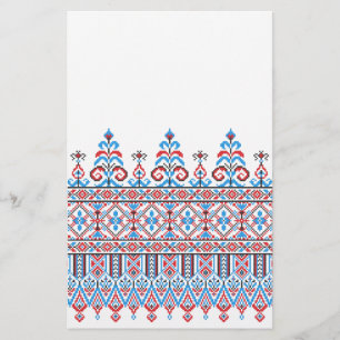 Cross-stitch design flyer