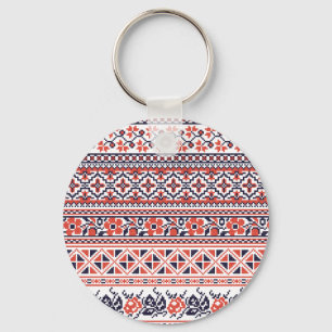 Cross-stitch design Patterns Key Ring