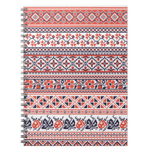 Cross-stitch design Patterns Notebook