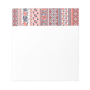 Cross-stitch design Patterns Notepad