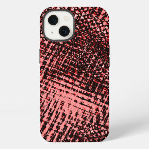 Cross streaks and peach or salmon stains iPhone 13 case