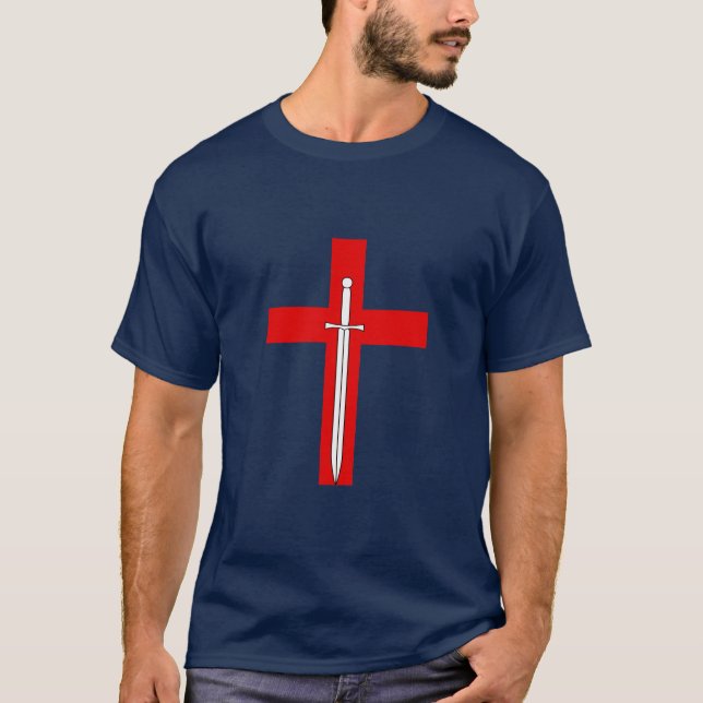 Cross & Sword Men's Shirt (Front)