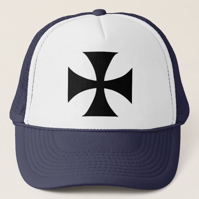 Cross Templar Trucker Hat (Front)