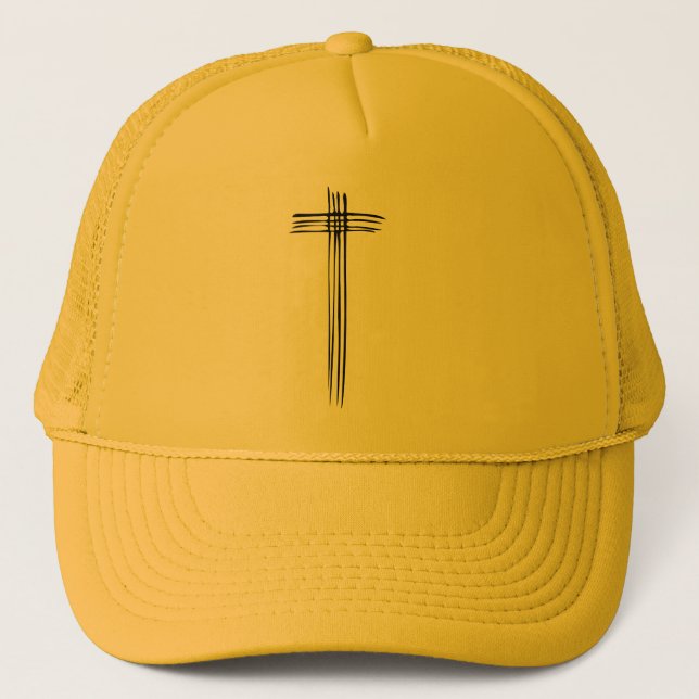 Cross Trucker Hat (Front)