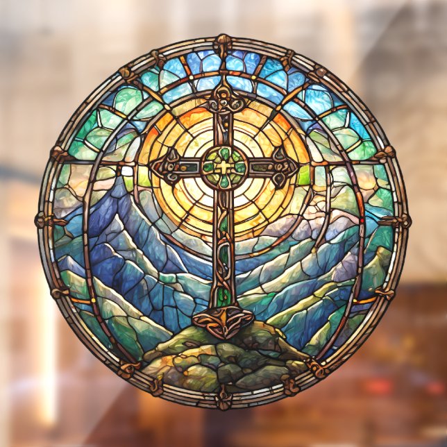 Cross Window Cling (Sheet 2)