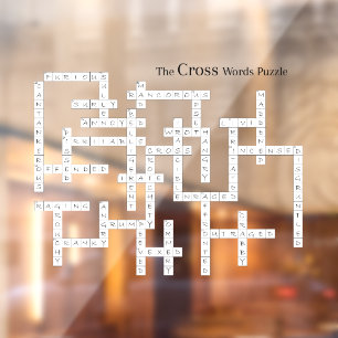 Cross Words Puzzle Semantics Humour