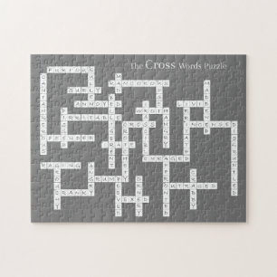 Cross Words Puzzle Semantics Humour Grey