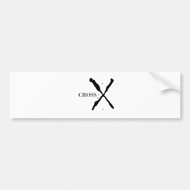 Cross-X Products Bumper Sticker (Front)
