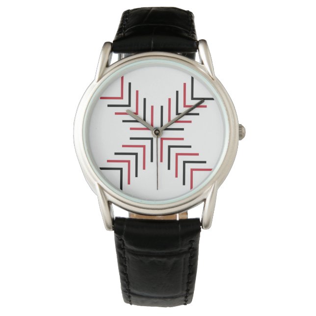 Cross X (red and black) Watch (Front)
