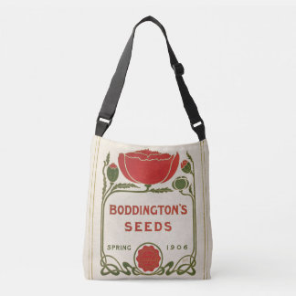 Crossbody Tote Vintage Seed Catalogue Art