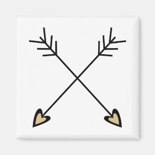 Crossed Arrows Magnet
