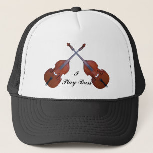 CROSSED BASS-HAT TRUCKER HAT