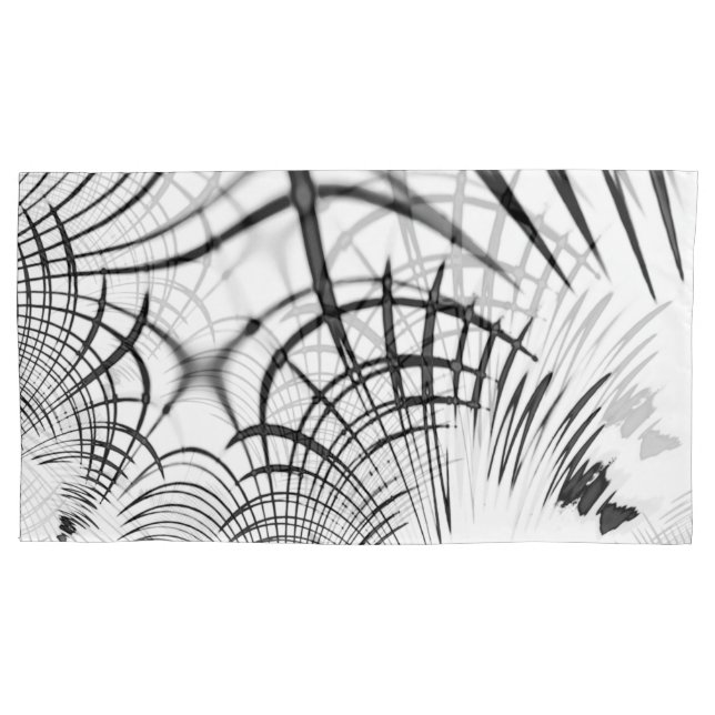 Crossed gray lines remind us of drawings of claw pillowcase (Front-Left)