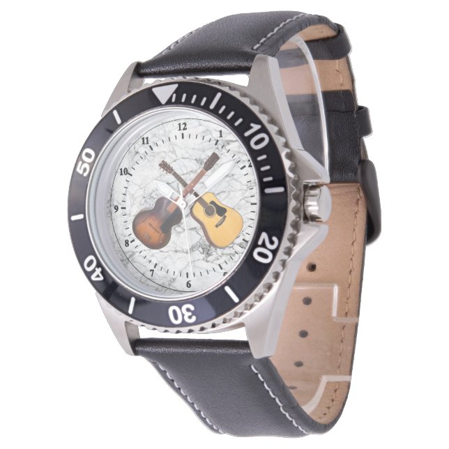 CROSSED GUITARS- WATCH (Angled)