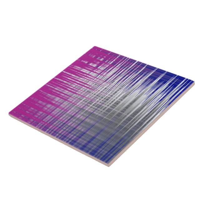 crossed lines ceramic tile (Side)