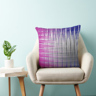 crossed lines cushion