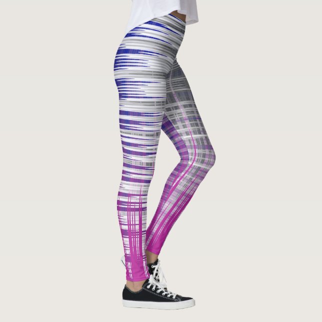 crossed lines leggings (Right)