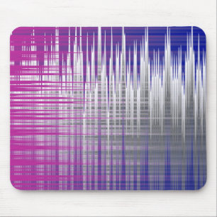 crossed lines mouse pad