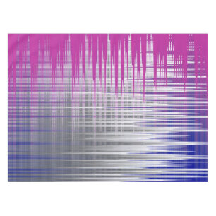 crossed lines tablecloth