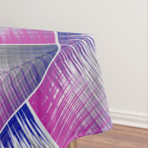 crossed lines tablecloth