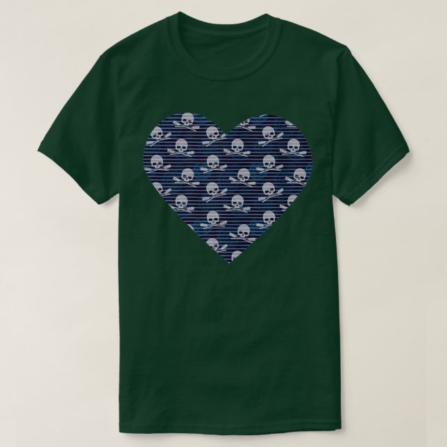 Crossed Oars 4 T-Shirt (Design Front)