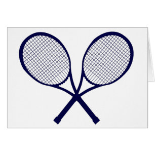 Crossed Rackets Silhouette