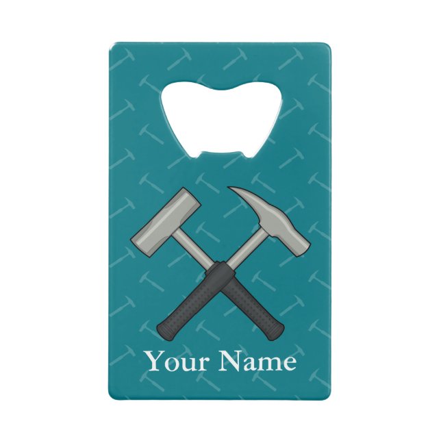 Crossed Rock Hammers (Front)