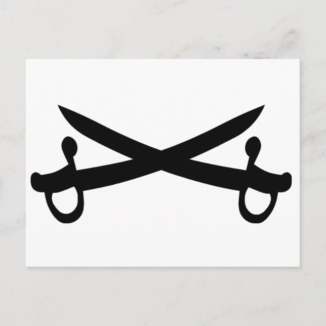 Crossed Swords Postcard (Front)