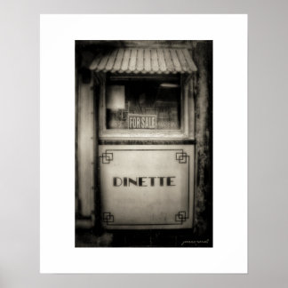 Crosser Diner Lisbon Ohio Poster Print